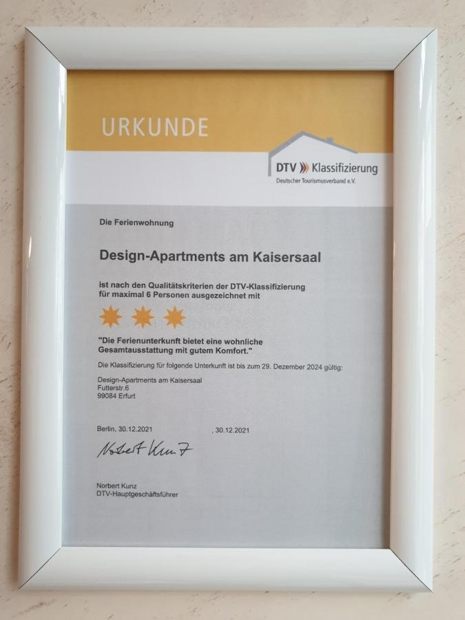 Design-Apartments Am Kaisersaal Ерфурт Екстериор снимка